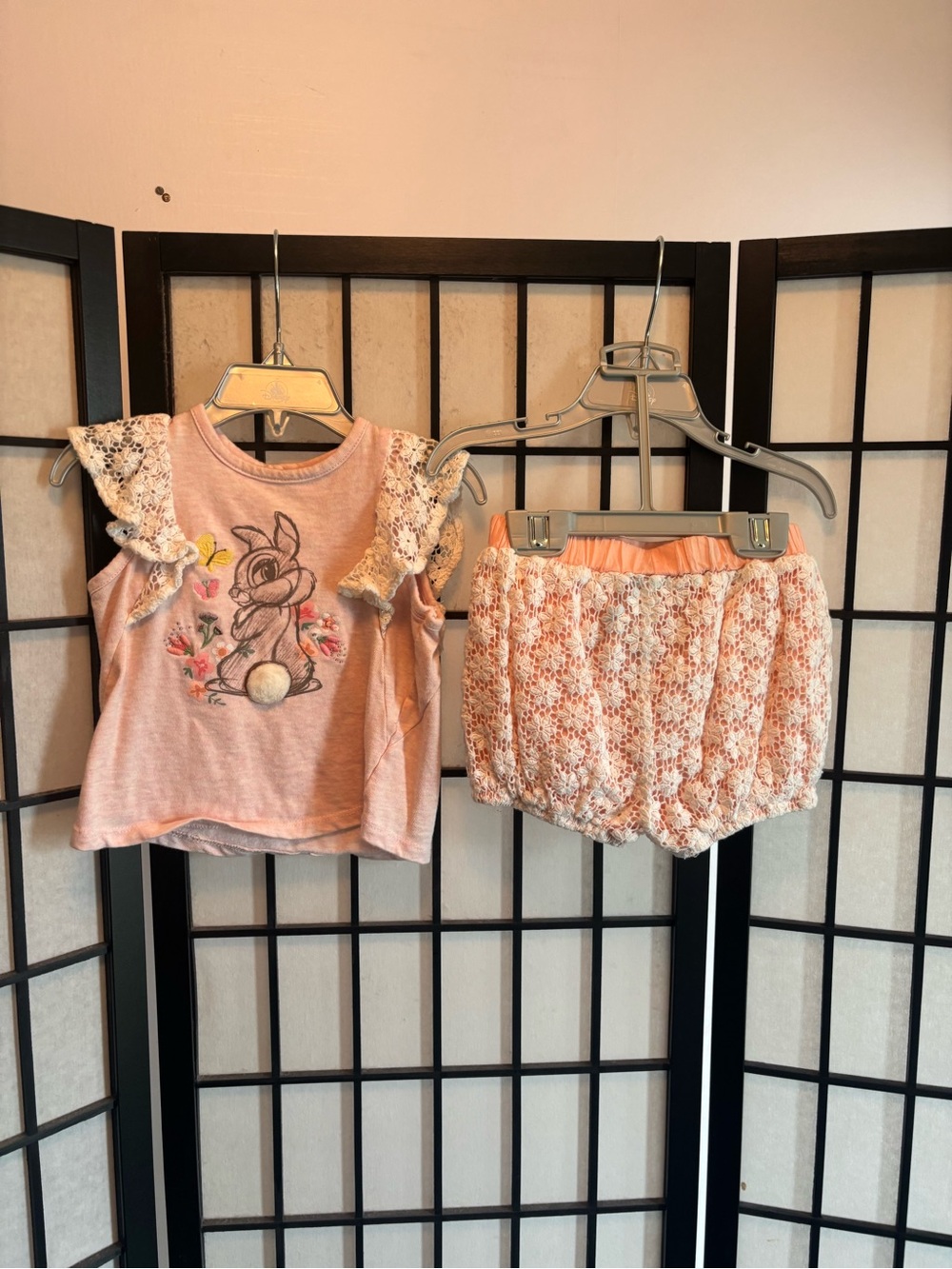 Disney Baby Thumper shirt & shorts